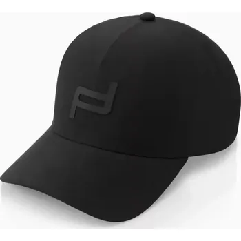 Kšiltovka PORSCHE DESIGN Classic Cap Čepice kšiltovka s logem černá (Klasická pětipanelová kšiltovka vyrobená z recyklovaných materiálů s nastavitelným zapínáním.)