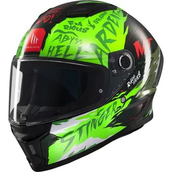 Helma na motorku MT Helmets Integrální helma na motorku MT Stinger 2 Ardent zelená XL