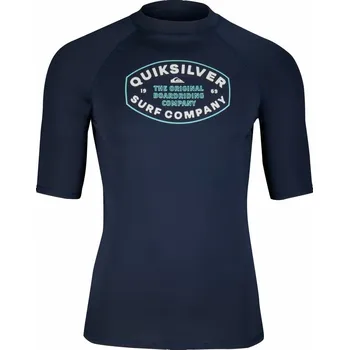 Pánské tričko Quiksilver Stay in bounds rash surfařské tričko - 0 - modrá - L