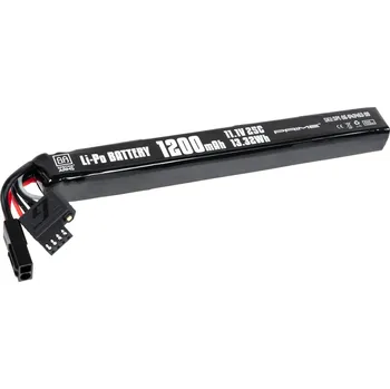 Baterie pro airsoftovou zbraň Li-Pol akumulátor Specna Arms x Gens Ace 11,1V 1200mAh 25C - Tamiya malý, G-Tech
