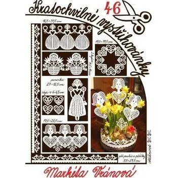 omalovánky Kratochvilné vystřihovánky č.46 - Lidové motivy