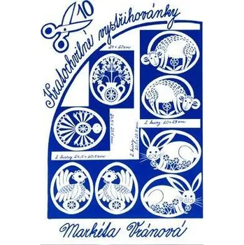 Velikonoční dekorace Kratochvilné vystřihovánky č.10 - Velikonoční vajíčka