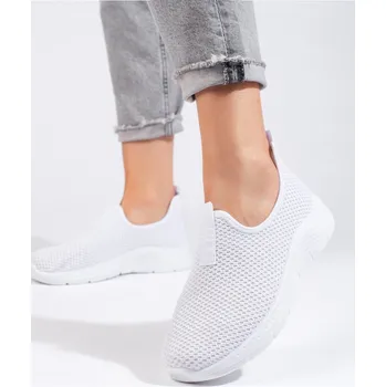 Dámské slipry Bílé textilní sportovní boty NB661W Velikost: 37