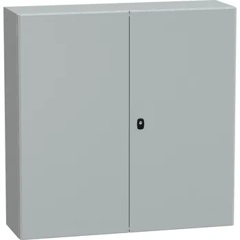 Rozvaděč SCHNEIDER ELECTRIC Závěsná skříň S3D, dvoukřídlé dveře, IP55, 100x100x30 cm
