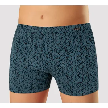 Pánské spodní prádlo Boxerky Andrie PS 5903 Lycra Barva: Modrá, Velikost: 2XL