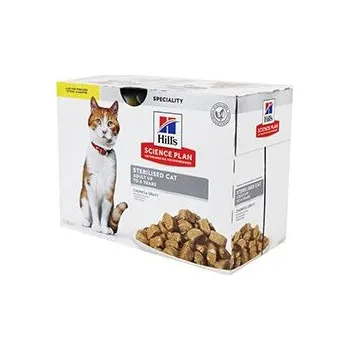 Pro kočku Hill´s Hill's Fel. SP Adult Sterilised Chicken kapsa 12x85g