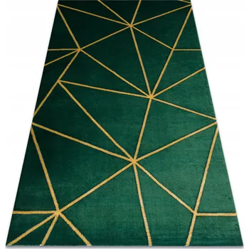 Koberec STYLOVÝ KOBEREC 80x150 cm lahvově zeleň #AF540