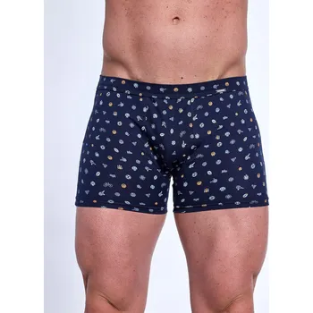 Boxerky Boxerky Cornette Prime 904/123 3XL-5XL tmavě modrá 5XL