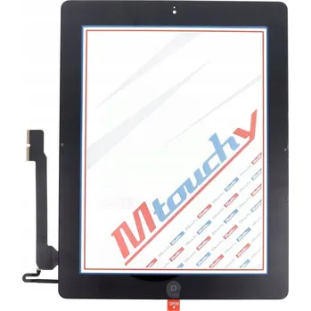 Lepicí páska MUSTTBY Dotyková obrazovka + lepicí páska + Home button pro iPad 4 (černá)