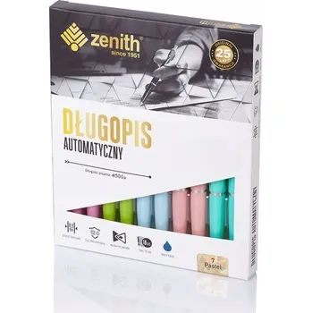 Propiska automatická modrá Zenith