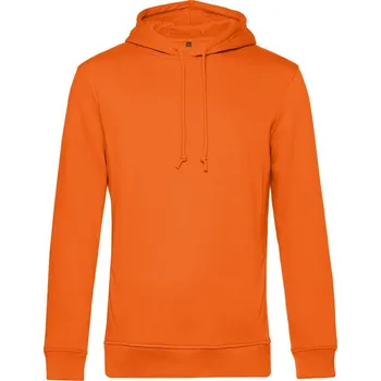 Pánská mikina B&C Pánská mikina s kapucí Inspire Hooded Barva: Oranžová, Velikost: XL