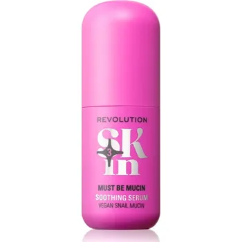 Pleťové sérum Revolution Skincare Go Gentle Vegan Snail Mucin Soothing Serum zklidňující sérum s hydratačním účinkem 30 ml