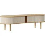 TV stolek v dekoru dubu v béžovo-přírodní barvě 140x40 cm Audacious – UMAGE ID_1560300