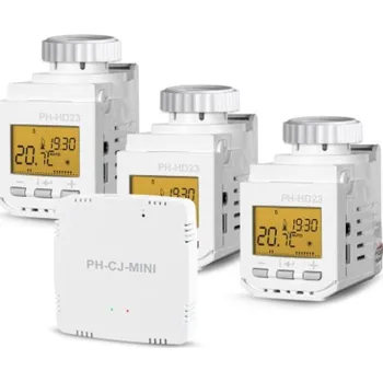 Hlavice pro radiátor Podsvícené termostatické hlavice s WiFi Pocket Home -Starter Pack 2