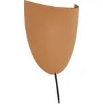 Béžové kovové nástěnné světlo Kave Home Nibla