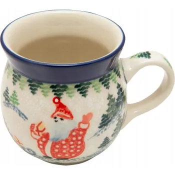 Hrnek Bolesławiec Umělecká keramika Bolesławiec keramika 220 ml