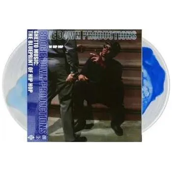Zahraniční hudba 2LP Boogie Down Productions: Ghetto Music: The Blueprint Of Hip Hop CLR | LTD 2024 Blue Ink In Clear Vinyl