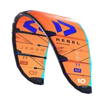 Drak pro kitesurfing kite DUOTONE Rebel SLS 6 Orange/Blue one size One Size