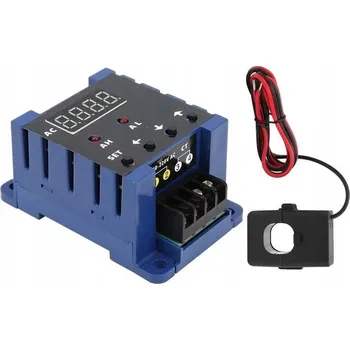 Relé Proudový spínač s relé 0,3-50 A AC digitální LED indikátor