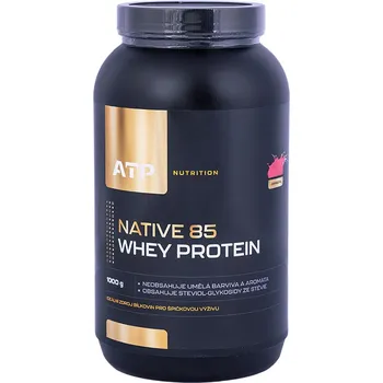 Protein ATP Nutrition Native 85 Whey Protein 1000 g jahoda