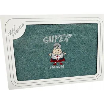 Ručník Ručník S VÝŠIVKOU PRO DĚDEČKA JAKO DÁREK, silný, 70x140 cm, KE DNI BABIČKY