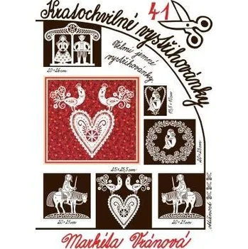 omalovánky Kratochvilné vystřihovánky č. 41- Jarní lidové motivy