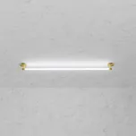 ZAHO Stropní LED svítidlo JETSON MD1, 19W, d. 120 cm Barva: Zlatá, Teplota světla: 2700K - teplá bílá, Stmívání, řízení: Casambi