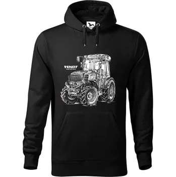 Dámská mikina Mikina - Fendt 200 Vario Barva: Černá (01), Velikost: 3XL, Střih: Pánské