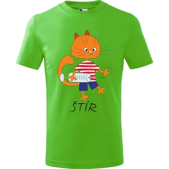 Chlapecké tričko Dětské tričko Zvěrokruh kočky Štír Velikost: 158/12 let, Barva trička: Apple green