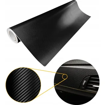 Polep vozidla Termoplastická Fólie pro Tuning Auta, Ochranná a Dekorativní Karbonová Fólie, 1x3m
