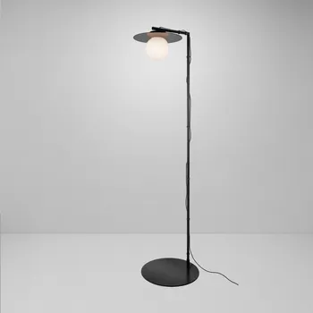 Stojací lampa ZAHO Stojací LED lampa SUN FL1, 8W, v. 1605 mm Barva: Bílá, Teplota světla: 2700K - teplá bílá