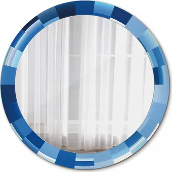 Zrcadlo Zrcadlo do obýváku pokoje Modré abstraktní 80