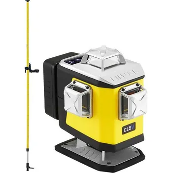 Měřící laser Křížový laser Nivel System CL5V - sety, různé varianty Varianta setu: Křížový laser + Rozpěrná tyč LP-36