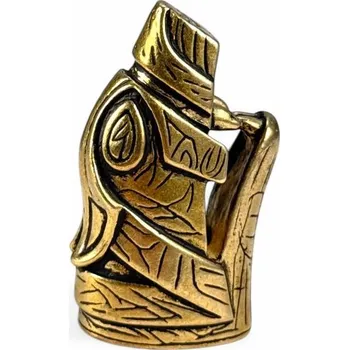 Bojový nůž Koncovka vikingského nože Wolin, bronz