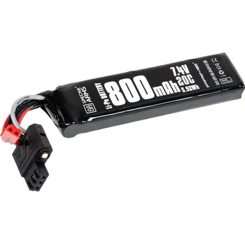Baterie pro airsoftovou zbraň Li-Pol akumulátor Specna Arms x Gens Ace 7,4V 800mAh 20C - JST, G-Tech