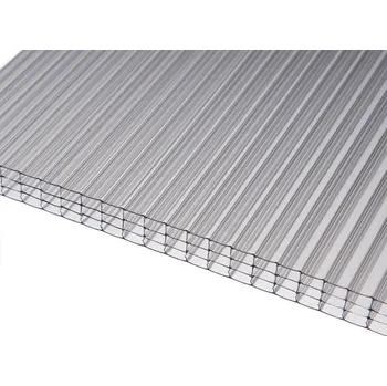 Průsvitná krytina POLYKARBONÁTOVÁ DESKA EXOLON 4/10 mm ČIRÁ (Vícevrstvá deska)