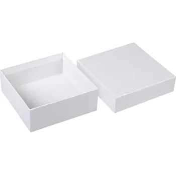Dveřní kování Kryobox papírový, 136 x 136 x 50 mm, Provedení: Bez mřížky, Barva: Bílá