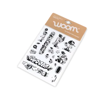 Dětské kolo Samolepky Woom Explore ROLLING REBELS