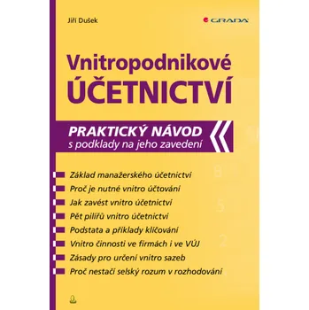 Kniha Vnitropodnikové účetnictví - Jiří Dušek