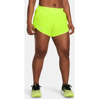 Dámské kraťasy Dámské kraťasy Under Armour UA Fly By 3'' Shorts 1382438-731 Zelená XS