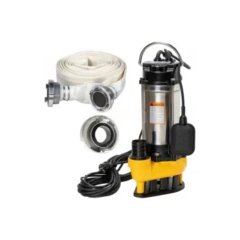 Oběhové čerpadlo Kalové čerpadlo WQF 750W 27000l/h s požární hadicí 20m
