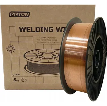 Příslušenství ke svářečce Svařovací drát 1,2 mm 5 kg pro MIG/MAG svářečku G4Si1 PATON