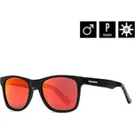 brýle HORSEFEATHERS Foster GLOSS BLACK/MIRROR RED one size One Size