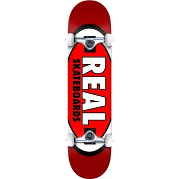 Skateboard Skate Komplet Real Classic Oval Mini Red - 7.3 - 7.3
