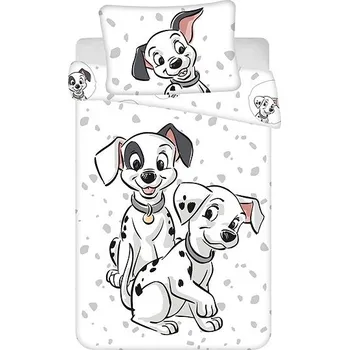 Povlečení Jerry Fabrics 101 Dalmatians 03 baby 100 × 135, 40 × 60 cm