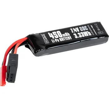 Baterie pro airsoftovou zbraň Li-Pol akumulátor Specna Arms x Gens Ace 7,4V 450mAh 20C - JST, G-Tech