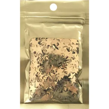 Vánoční dekorace Konfety hvězdy zlaté 16 g