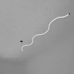 ZAHO Závěsné LED svítidlo MESMO SD1, 75W, d. 5000 mm Barva: Černá, Teplota světla: 3000K - teplá bílá, Stmívání, řízení: Casambi