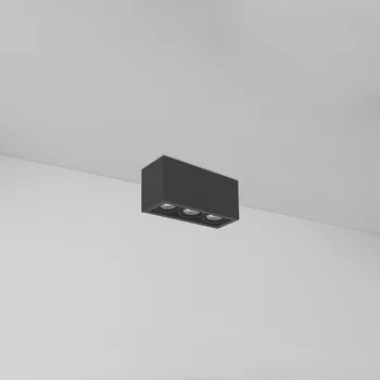 ZAHO Stropní svítidlo ERO MD3, 3xGU10, d. 240 mm Barva: Černá