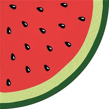 Papírový ubrousek Papírové ubrousky PAW Rondo Prostě meloun 32cm/12ks